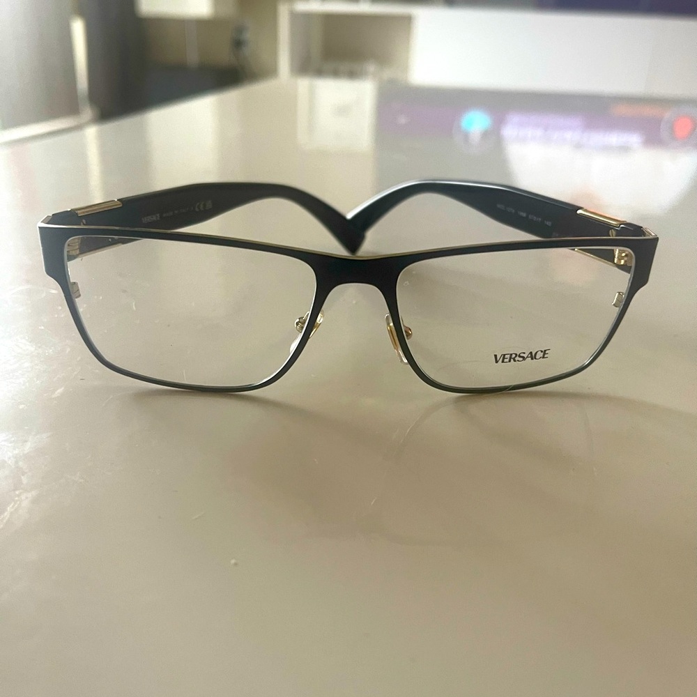 Versace clear glasses